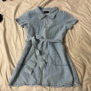 EUC denim dress